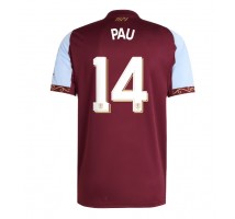 Aston Villa Pau Torres #14 Koszulka Podstawowa 2025-26 Krótki Rękaw